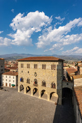 Fototapeta premium Palazzo degli Anziani - Pistoia town hall - Tuscany Italy