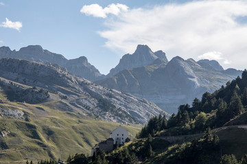 Pyrenees mountains Candanchu Huesca Aragon Spain