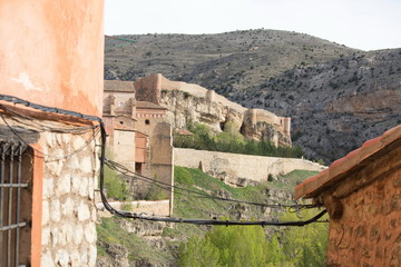 Albarracin is one of the most beautiful villages in Teruel Aragon Spain