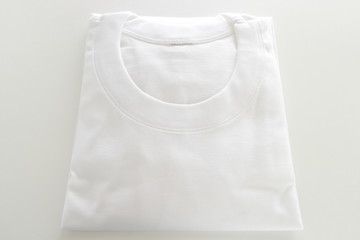 Close of white under wear for men's wear image
