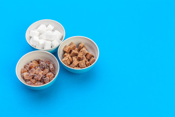 Various kinds of sugar