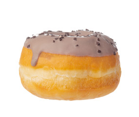 Donut isolated on white background