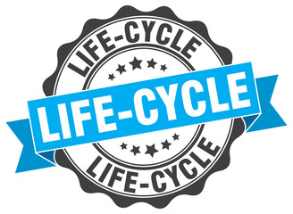 life-cycle stamp. sign. seal