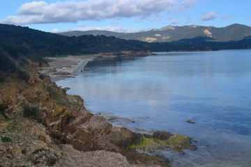 Fototapeta na wymiar Spiaggia di Capo Malfatano
