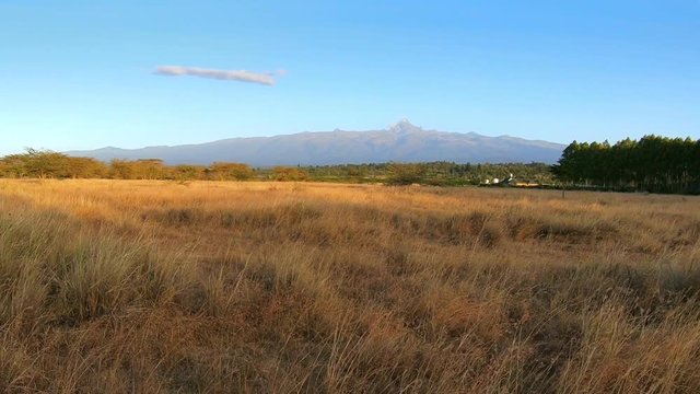 Mount Kenya in Central Kenya