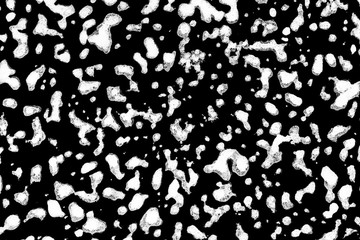 Black and White Ink Splatters and Spill 