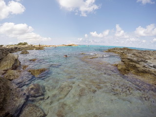 Underwater image in Formentera Balearics Spain