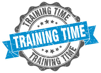 Fototapeta premium training time stamp. sign. seal