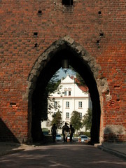 Naklejka premium Sandomierz