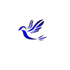 flying bird logo
