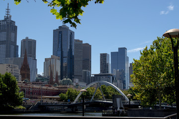 Melbourne city skyline