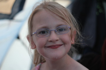 portrait of a little girl