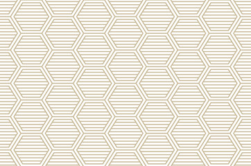 diamond pattern line Modern stylish texture with rhombuses, squares . Seamless vector. Repeating geometric tiles. Gold and white texture.