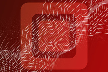 Obraz premium abstract, blue, design, illustration, pattern, wave, wallpaper, graphic, light, art, red, texture, lines, color, digital, green, curve, line, waves, backdrop, white, technology, vector, image