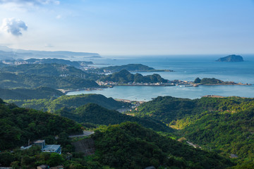 Ocean coastline view, Jiufen, Taiwan