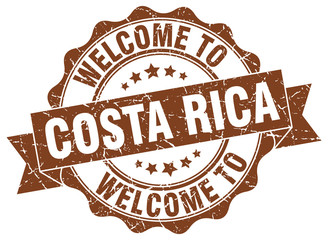 Costa Rica round ribbon seal