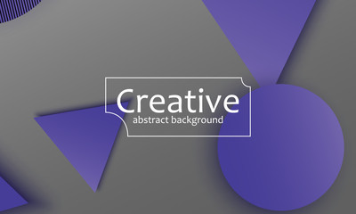 Geometric background. Material design.