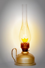 old oil lamp