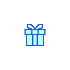 Modern Gift Icons for electronic commerce store shopping business internet company with high end look