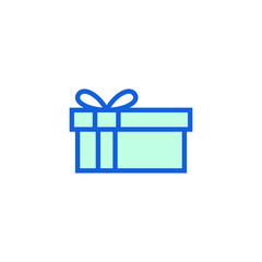 Modern Gift Icons for electronic commerce store shopping business internet company with high end look
