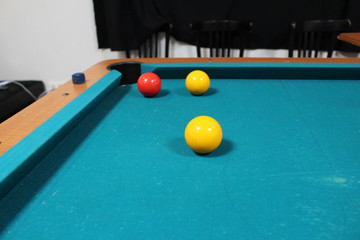 salle de billard