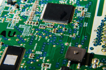 part of electronic circuit