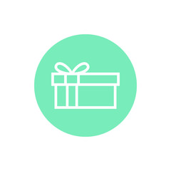Modern Gift Icons for electronic commerce store shopping business internet company with high end look