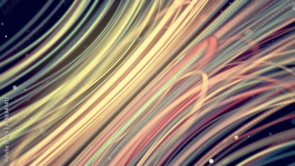 Poster abstract animated glowing colored background. amazing motion graphics showing multicolored diagonal 