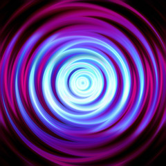 abstract color circle swirl