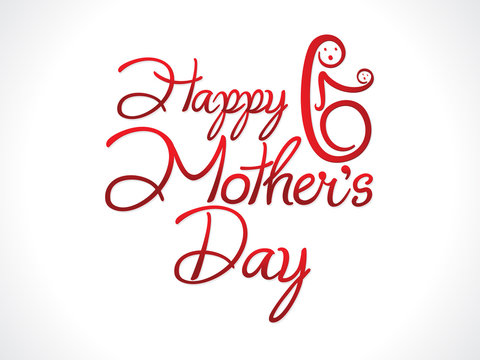abstract artistic creative mothers day background