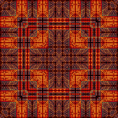 abstrakt geometrisch nahtlos fliese muster © jhantares