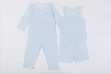 Children's clothing concept, cool, comfortable, suit.