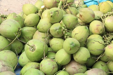 Coconut at street food