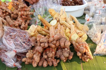 Fingerroot at the market
