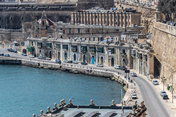 View over the Malta capital Valletta