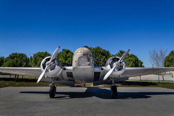 Old military aircraft