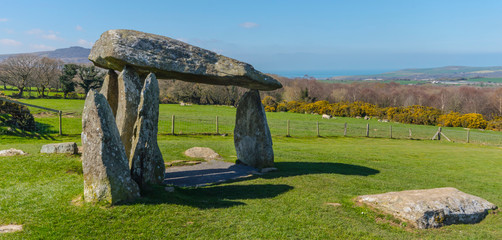 Pentre Ifan Neolithic Burial Chamber, West Wales, UK
