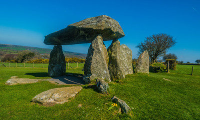 Pentre Ifan Neolithic Burial Chamber, West Wales, UK