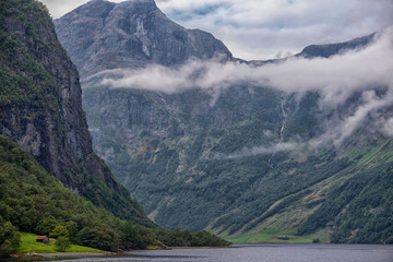 Fototapeta na wymiar fjord view