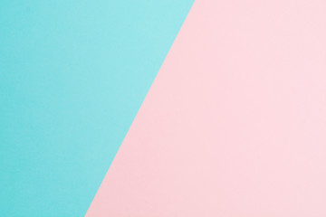 Two pastel colorful paper abstract background
