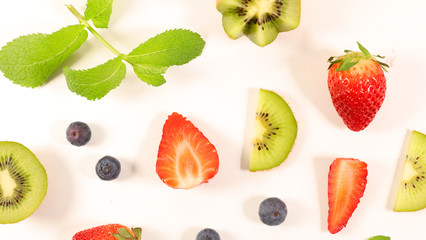 summer fuit food concept