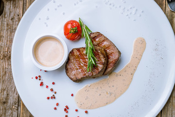 medallions of beef