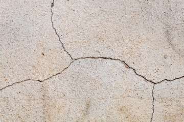 Obraz premium Cracked Concrete Wall