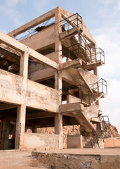 Mine d'or désaffectée Rodalquilar Espagne