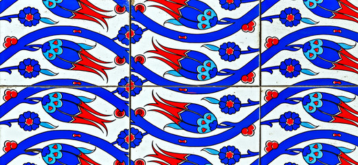 ceramic hand painted ceramic tile arabic style