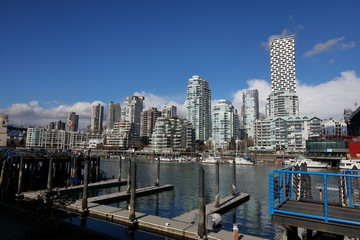 Fototapeta na wymiar Immeubles à Vancouver