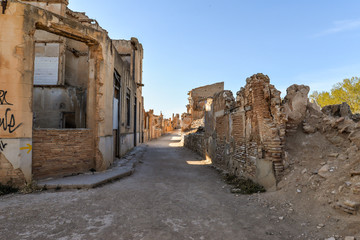 The ruins of Belchite - Spain