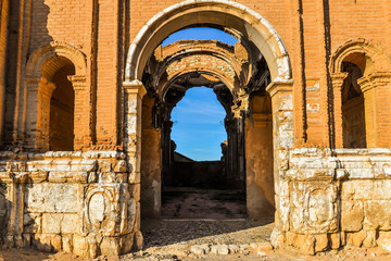 Fototapeta premium The ruins of Belchite - Spain
