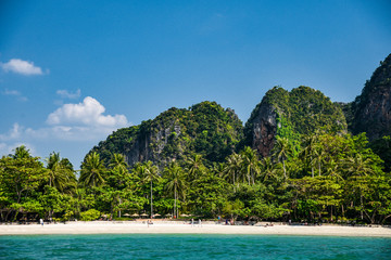Fototapeta na wymiar Railay Beach in Thailand 