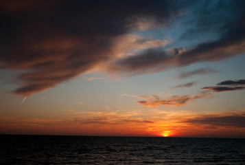 Fototapeta na wymiar Cape Cod Sunset